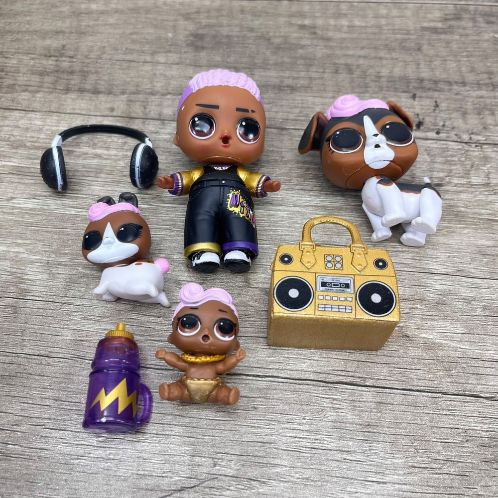 LOL Surprise Ooh La La Baby Surprise Lil D.J. Mix Boi, D.J. K9 & DJ Bunny